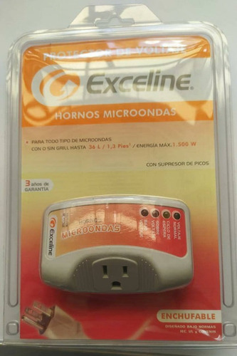 Protector De Voltaje Para Microondas 120v Exceline