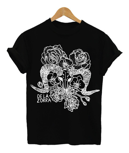 Remeron Blanco O Gris Hueso Toro Rosas Flores Estampado