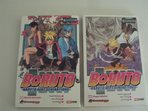 Boruto # 1 Y 2 Manga Panini