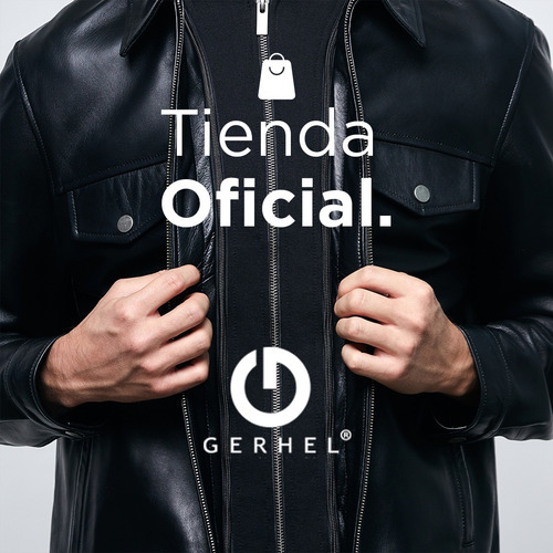 Imagen 7 de 7 de Chamarra Para Hombre En Piel Sintética Mod5007