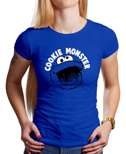 Polo Dama Cookie Monster (d0051 Boleto.store)
