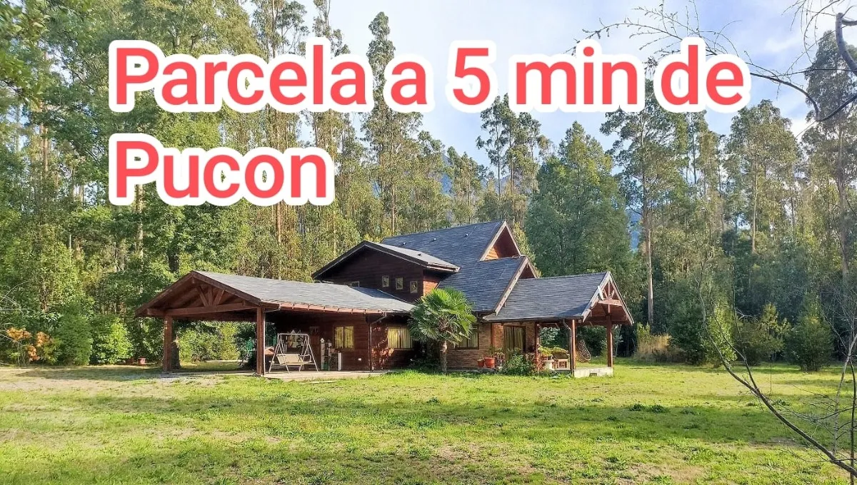 Imagen 1 de 19 de Sin Comision Para Comprador Parcela A 5km De Pucon