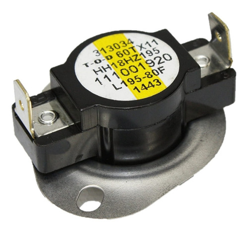 Imagen 1 de 3 de Termostato Interruptor Switch Hh18hz195 L195-80f Spst
