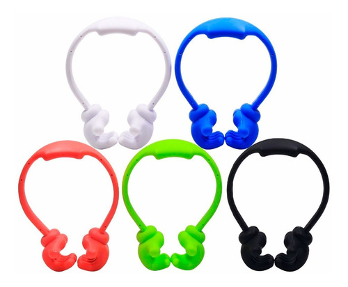 Imagen 9 de 10 de Set 4 Manitos Soporte Universal Celular Tablet Pastel Fluo