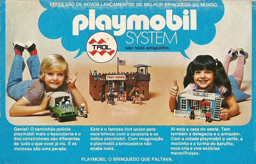 Promo Lindo Playmobil Trol Caminhão Policia Com Caixa (Usado)
