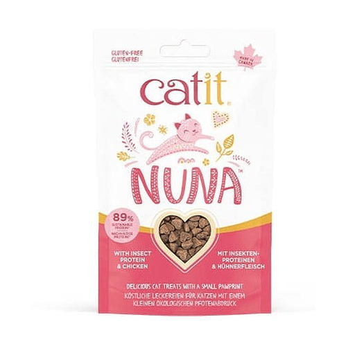 Catit Nuna Snack De  Pollo Y  Proteina De Insectos 60g