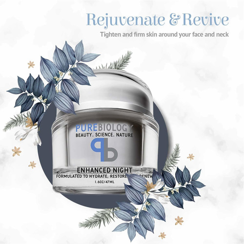 Imagen 3 de 6 de Biología Pura Noche Crema Facial Hidratante Con Retinol, Áci