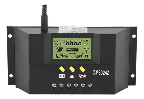 Regulador De Batería Solar 12v 24v 30a Controlador De Carga