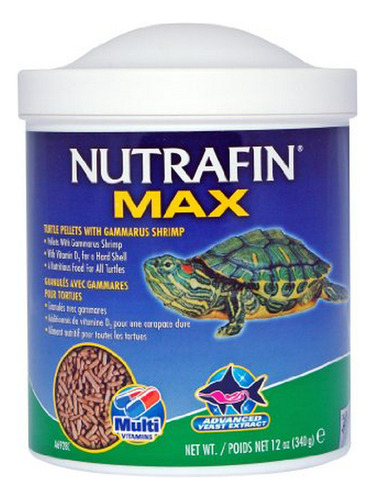 Alimento, Comida Para Pec Nutrafin Max Gammarus Pellets, 12 