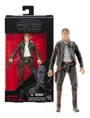 Han Solo 18cm Black Series Cerrado Hasbro Nuevo