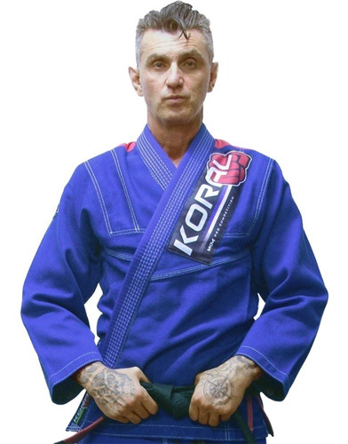 Kimono Jiu-jitsu Koral Mkm Azul