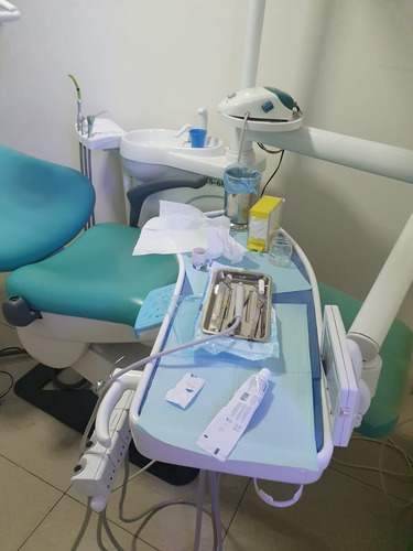 Sillon Dental + Compresor + Taburete + Scaler Y Bandeja (Usado)