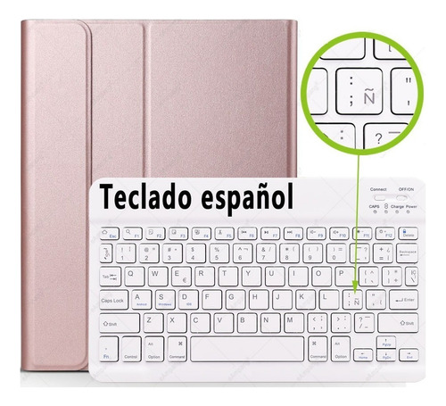 Funda Con Teclado For Galaxy Tab A 8.0 (2019) T290 T295