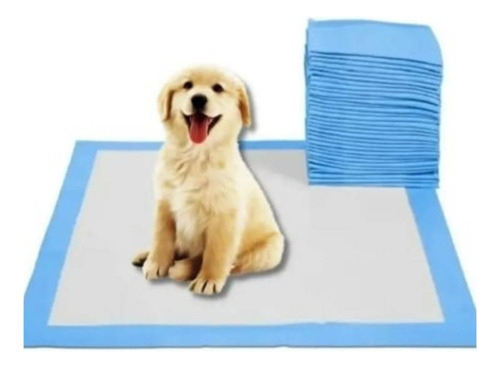 100 Pañales Tipo Sabanillas Desechable Mascotas Perros 45x60