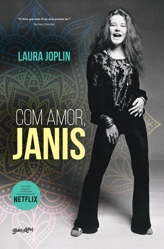 Com amor, Janis, de Joplin, Laura. Editora Belas-Letras Ltda., capa mole em português, 2019