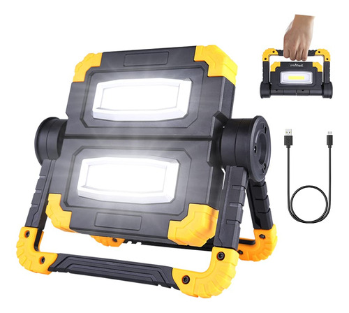 Luz Trabajo Led Super Brillante Portatil Impermeable Sitio