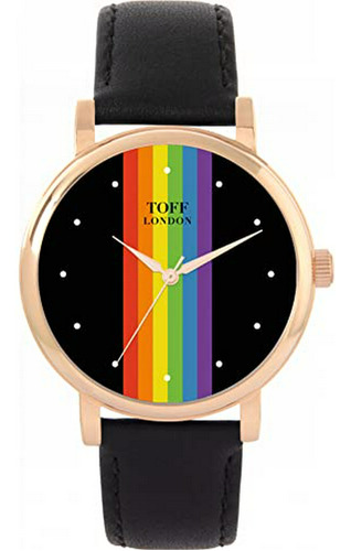 Reloj De Ra - Reloj De Ra - Pride Linear Black Dots Watch