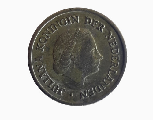 Moneda Holanda 1950 25 Centavos