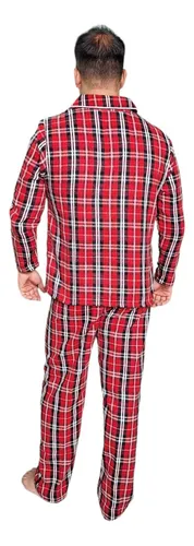 Pijama a cuadros hombre new arrivals