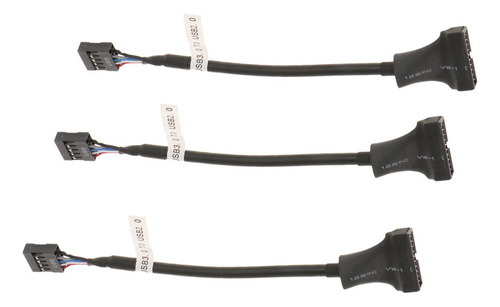 3x Usb3.0 20pin Licencia Base A 2.0 Convertidor De Adaptador