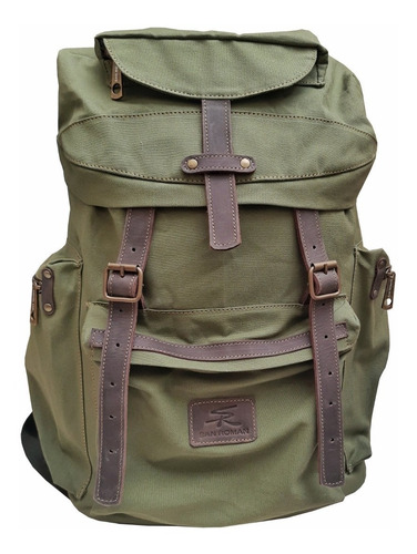 Mochila Leo Lona Algodón San Roman