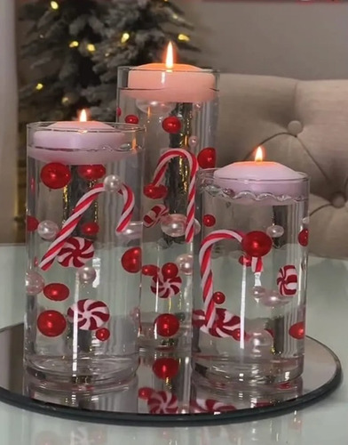 Imagen 3 de 8 de 3000 Perlas De Hidrogel Transparentes Velas Flotantes