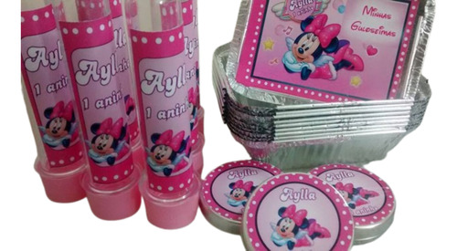 Kit Festa Infantil 200 Personalizados