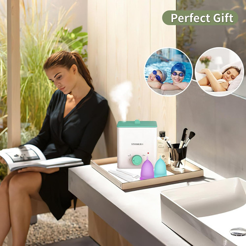 Copas Menstruales Con Esterilizador, 2 Copas Menstruales Reu