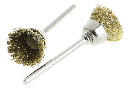 Cepillos De Rueda De Alambre De Latón De 18 Mm Para Amolador