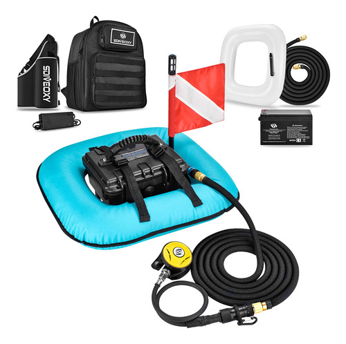 Ventilador Recargable Para Buceo Y Buceo