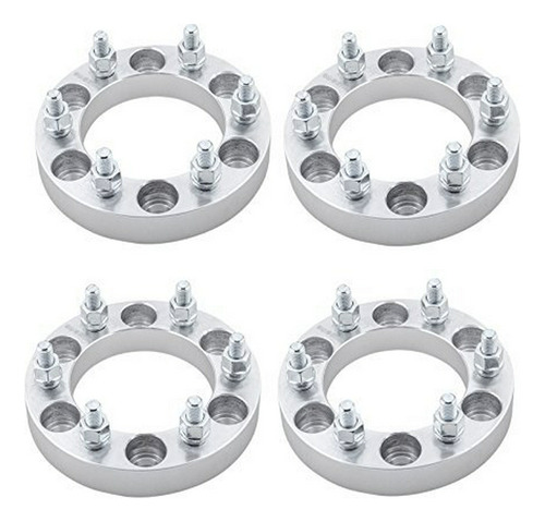 Gdsmotu 4x 6 Lug Wheel Spacers 1  Wheel Spacers 6x5.5 6x139.