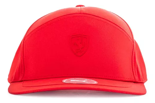 Gorra curva roja ajustable con logo rojo SPTWR Style LC de Ferrari Formula  1 de Puma