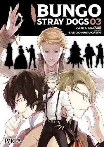 Bungo Stray Dogs, De Kafka Asagari., Vol. 3. Editorial Ivrea Argentina, Tapa Blanda En Español, 2022