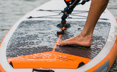 Imagen 3 de 10 de Tabla Sup 10´ 6x32 Shark Windsurf Standup Paddle Con Inserto