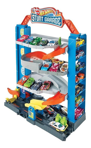 Hot Wheels Garage Extremo City Carros Stunt Garage