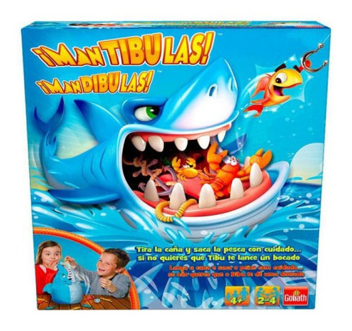 Juego De Habilidad Tiburon Mandibulas 330721 Goliath