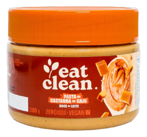 Pasta Castanha De Caju Doce De Leite Eat Clean 300g