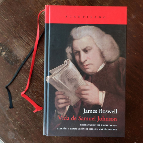 Vida De Samuel Johnson De James Boswell