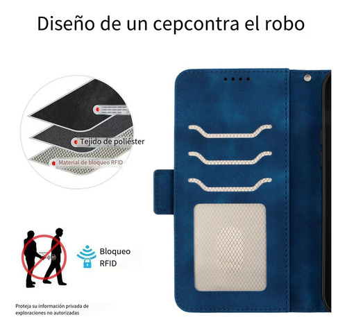 B Funda Tipo Cartera Para Motorola Edge 50 Fusion 5g/edge