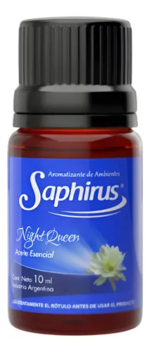 Aromatizante Hogar Aceite Escencial Saphirus Para Hornillos