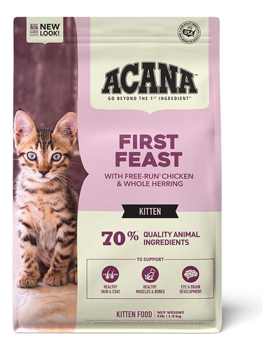 Alimento Para Gatitos Acana Cat First Feast 1.8kg Np