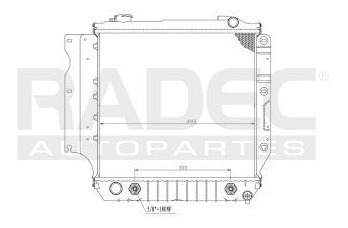 Radiador Jeep Wrangler 1997-1998-1999 L4/l6 2.4/4.0 Lts Aut