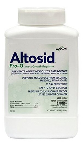 Repelente De Plagas - Altosid Pro-g Mosquito Igr Lavacide Mo