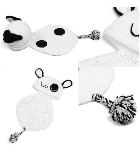 Imagem 5 de 5 de Newborn Prop Kit Com 5 Conjuntos De Croche Roupa De Bebe