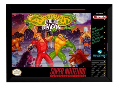 Double dragon snes sale