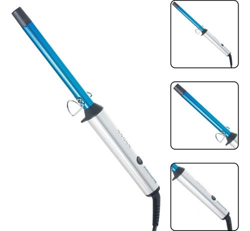 Modelador De Cachos Babyliss Pro Blue Nano Cone 19mm Bivolt