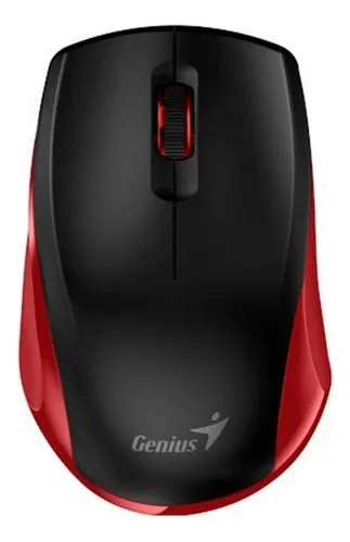 Mouse Genius Nx-8000s Rojo Inalambrico
