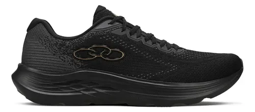 Tenis Olympikus Index 4 Caminhada Masculino Leve Original Preto 41 Br