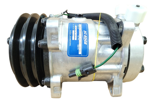 Compressor Ar Cond 7h15 Sanden 24v Polia 2a Vertical 4652