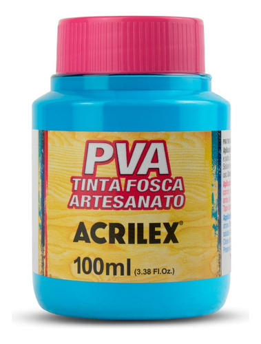 Tinta Pva Fosca 100ml P/ Artesanato Acrilex